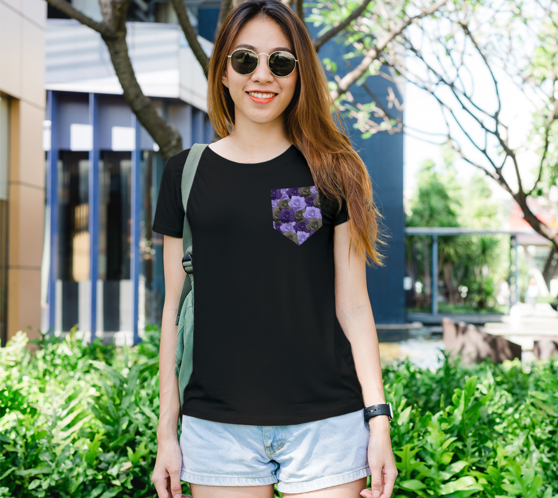 Roses Pocket Women's Tee preview