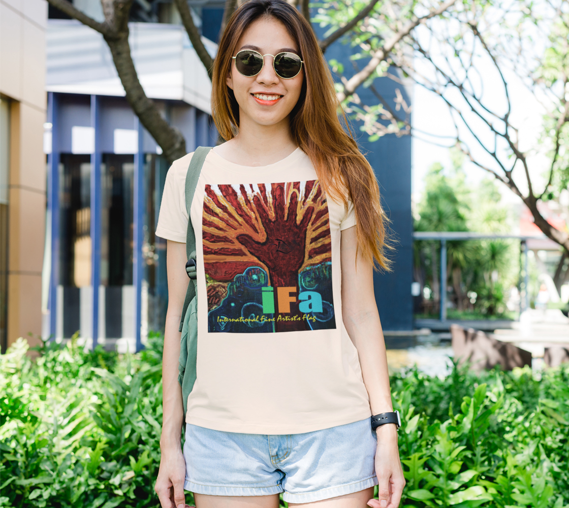 OFFICIAL INTERNATIONAL FINE ARTIST'S FLAG Tee (Feel the Joy !) preview