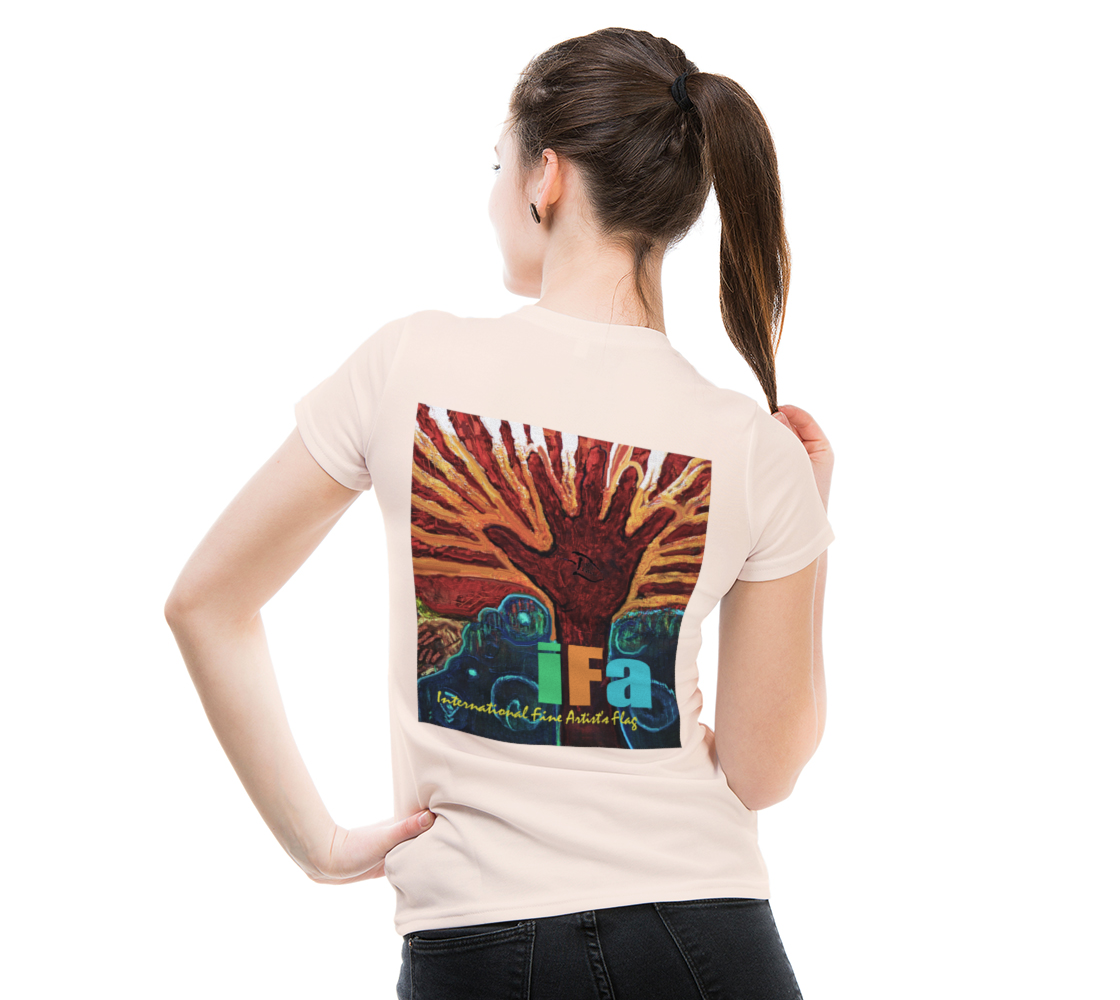 OFFICIAL INTERNATIONAL FINE ARTIST'S FLAG Tee (Feel the Joy !) preview #5