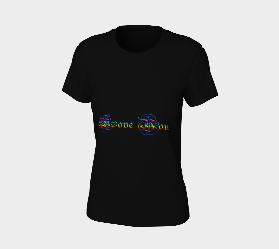 I Love You. Gradient Decorative Text preview #7