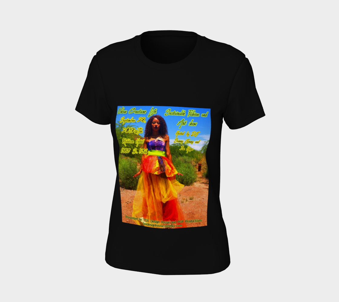 Aperçu de LIMITED EDITION: Urban Couture Life: Sustainable Fashion and Art Show TShirt #7