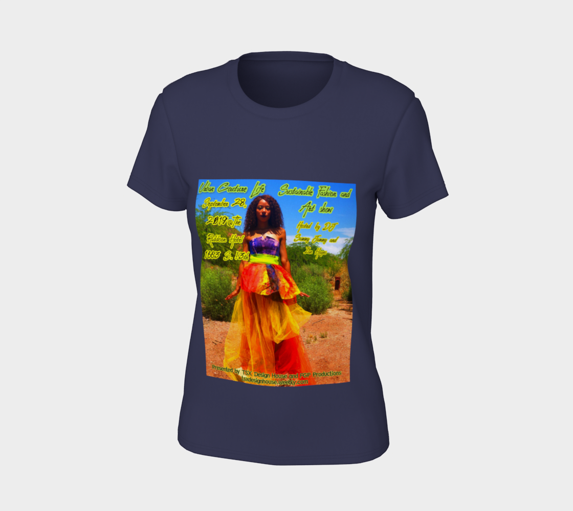 Aperçu de LIMITED EDITION: Urban Couture Life: Sustainable Fashion and Art Show TShirt #7