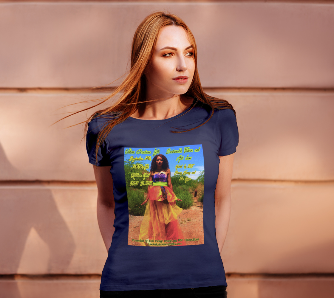 Aperçu de LIMITED EDITION: Urban Couture Life: Sustainable Fashion and Art Show TShirt #4