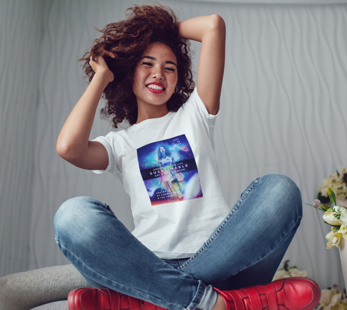 Aperçu de LIMITED EDITION: Urban Couture Life: Sustainable Fashion and Art Show TShirt #3