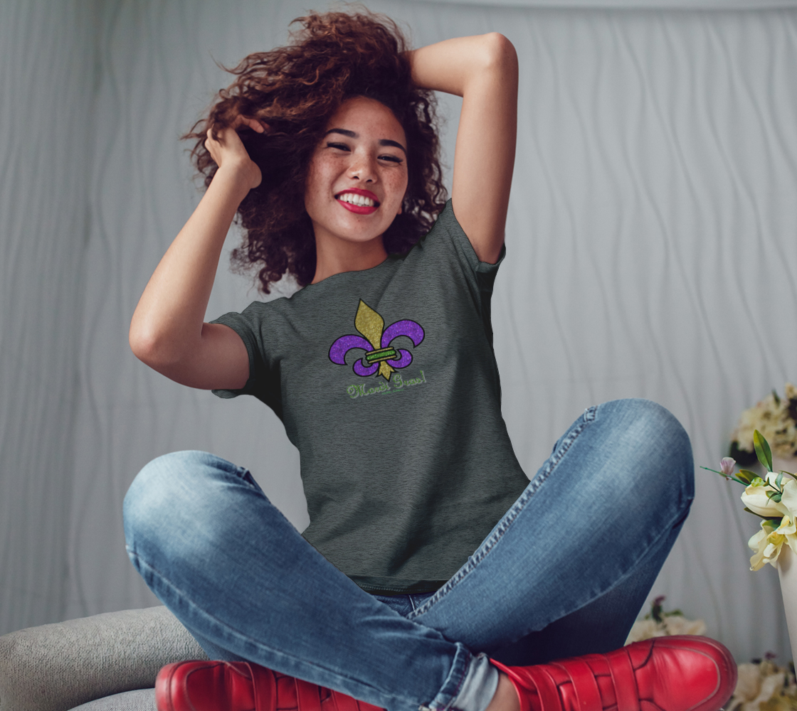Mardi Gras Harlequin Fleur de lis preview #3