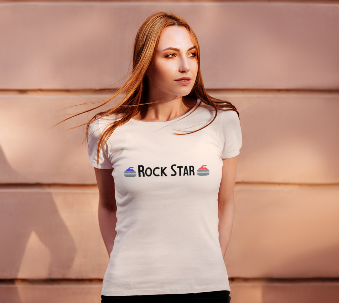 Rock Star Womens Fitted Tee Miniature #5