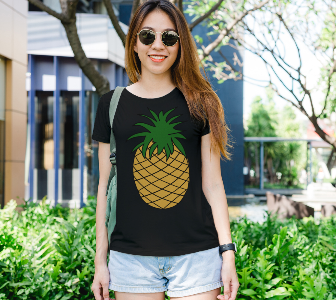 Aperçu de Tee-shirt Femme Ananas