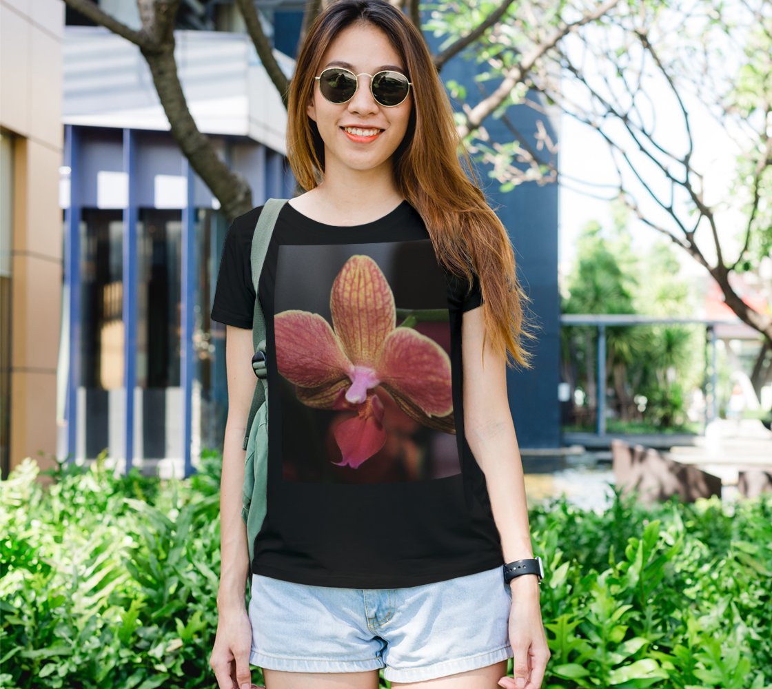 Aperçu de Tee-shirt Femme Orchidée