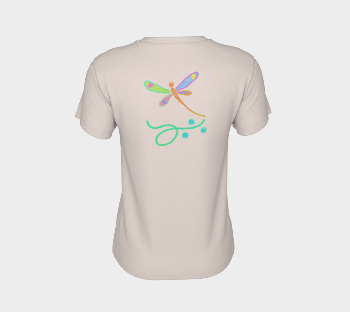 Abstract Dragonfly Colorful Art to Wear preview #8