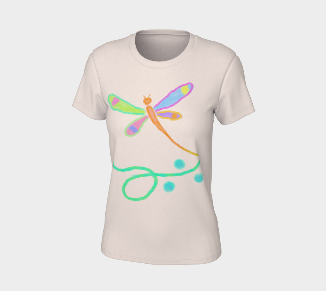 Abstract Dragonfly Colorful Art to Wear preview #7