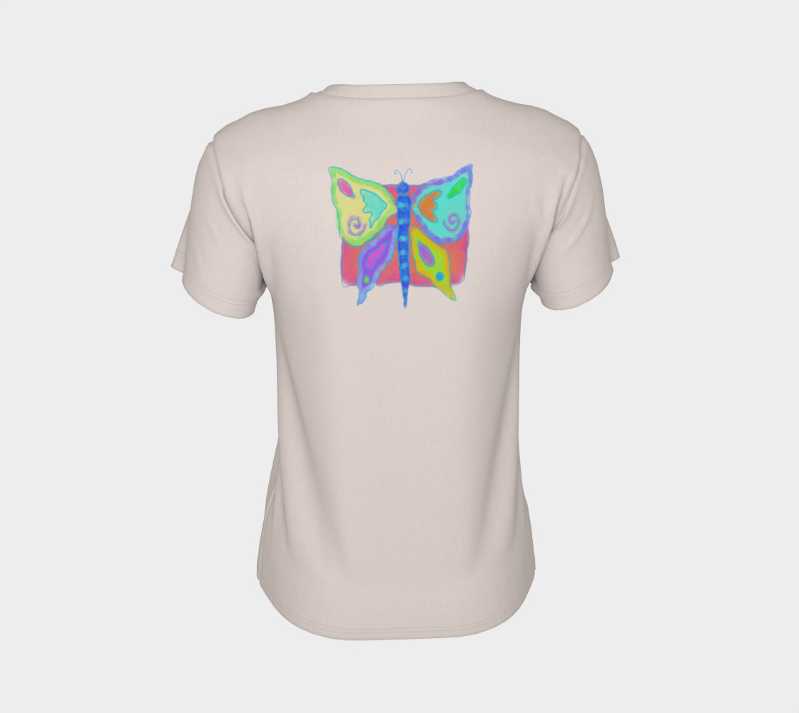 Original Abstract Butterfly Art to Wear preview #8
