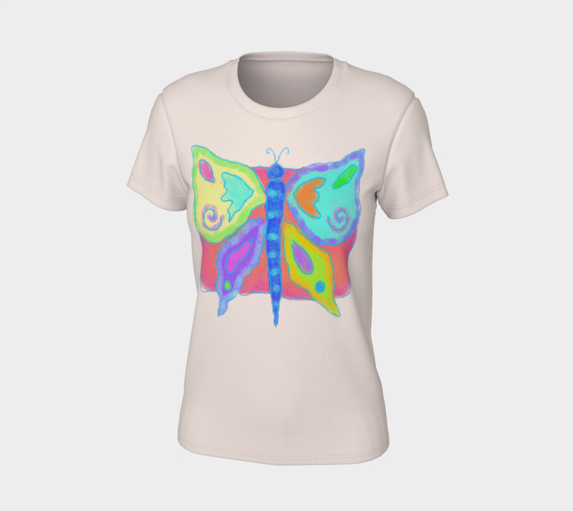 Original Abstract Butterfly Art to Wear preview #7
