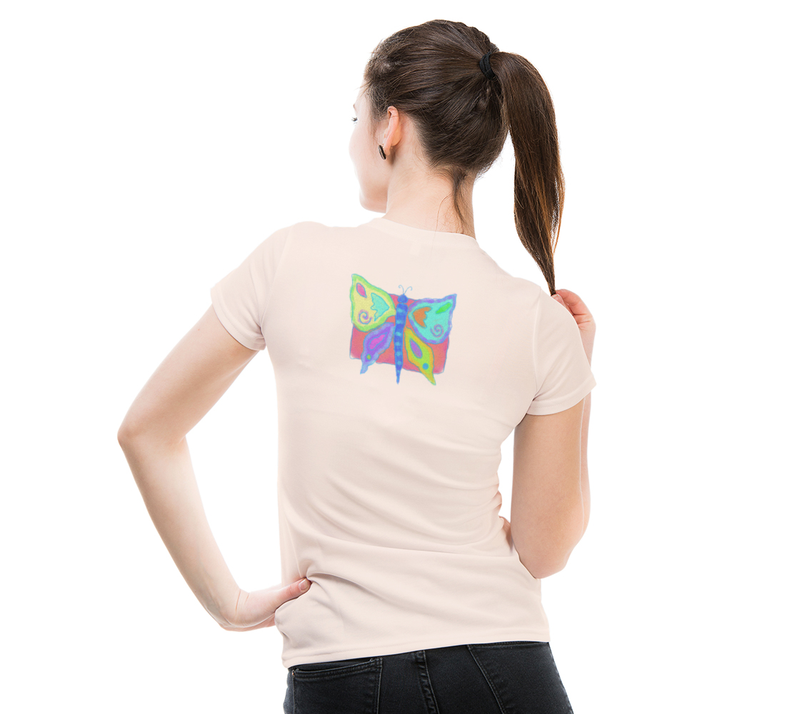 Original Abstract Butterfly Art to Wear preview #5