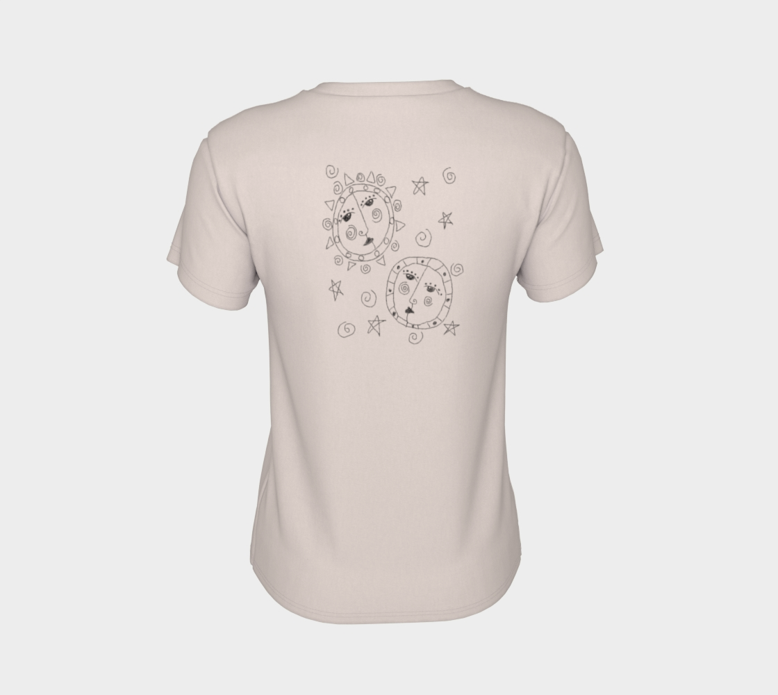Sun and Moon Abstract Art to Wear preview #8