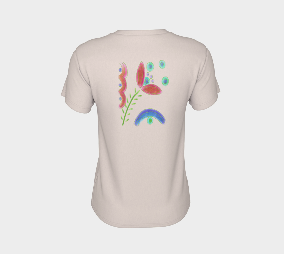 Colorful Abstract Floral Art to Wear preview #8