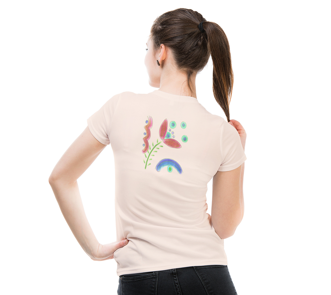 Colorful Abstract Floral Art to Wear preview #5