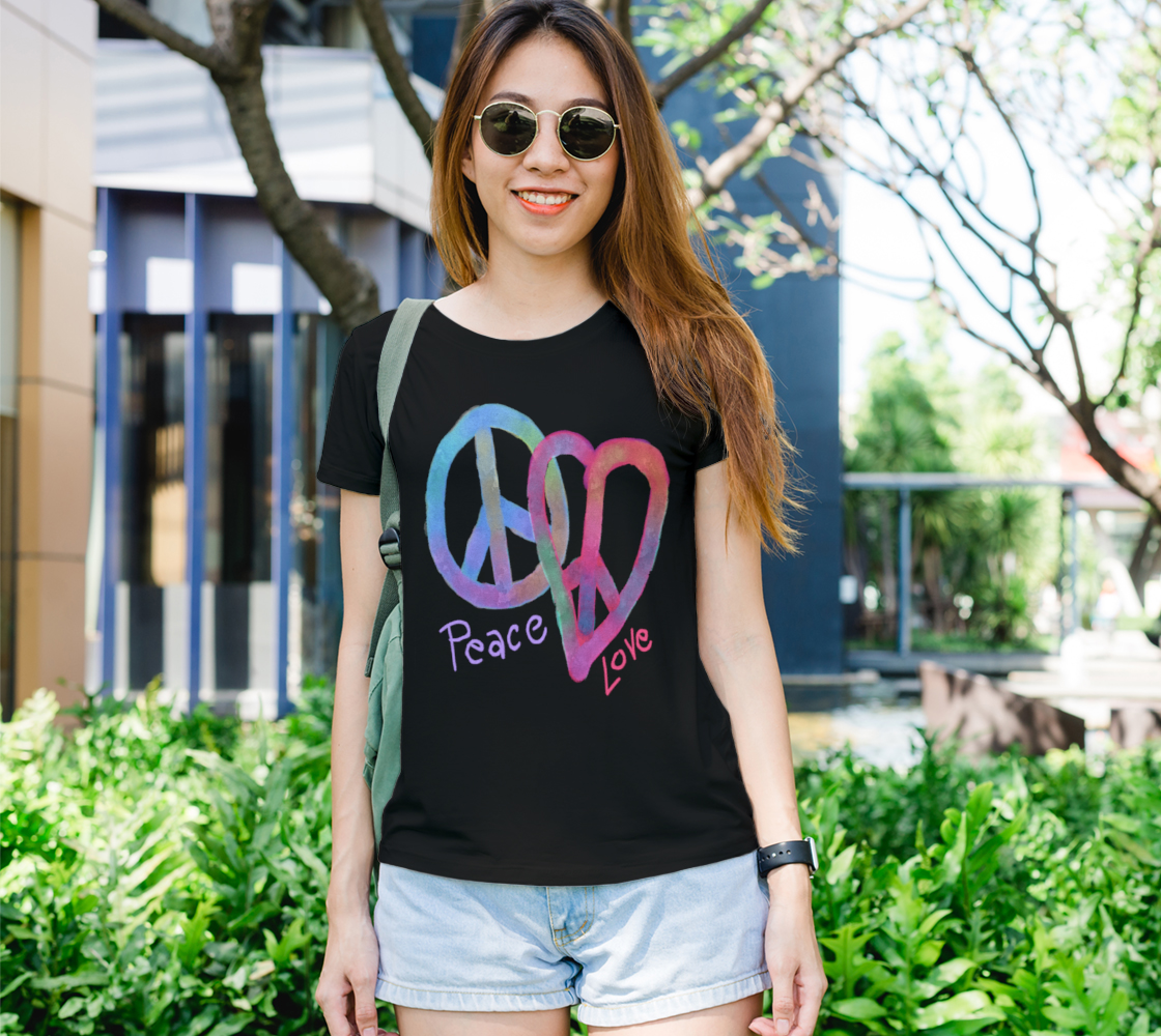 Peace and Love Abstract Wearable Art preview #1