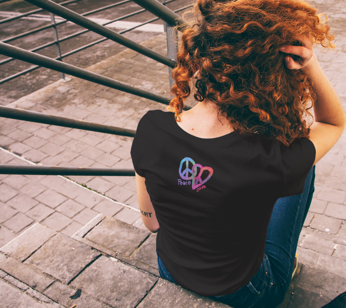 Peace and Love Abstract Wearable Art preview #6