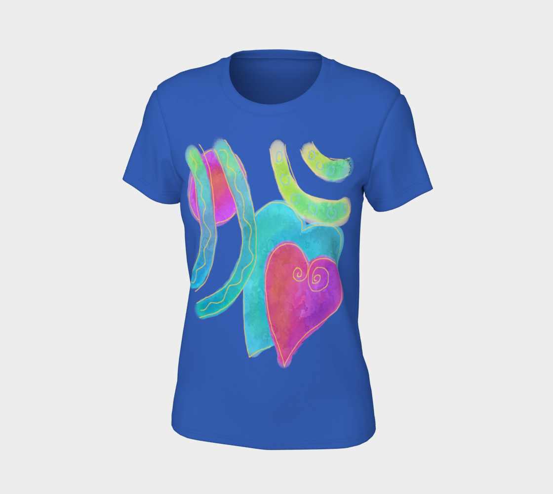 2 Hearts Abstract Art to Wear preview #7