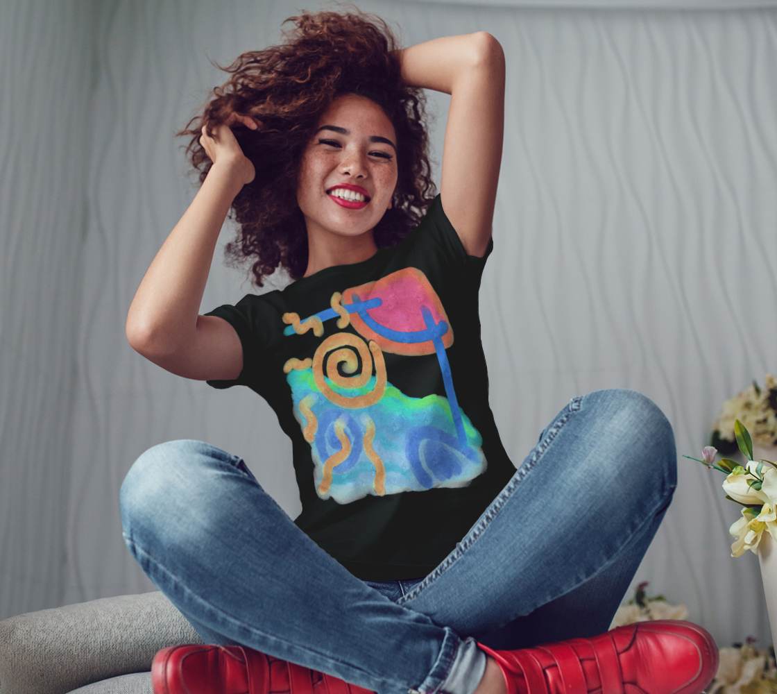Original Abstract Art to Wear preview #3