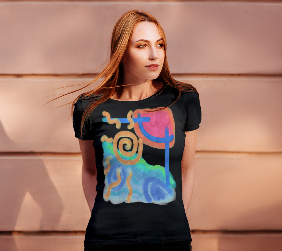 Original Abstract Art to Wear preview #4