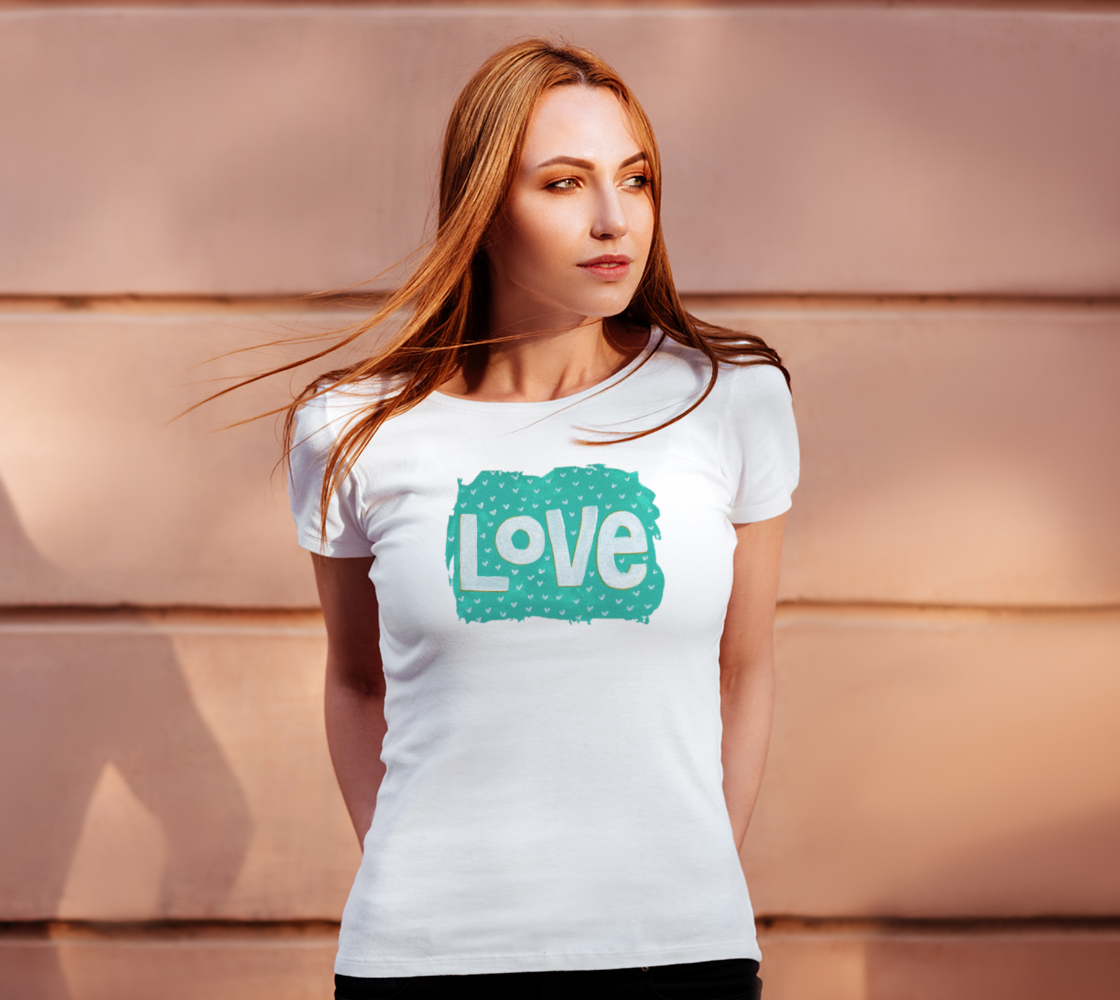 Turquoise Love | Women’s Tee preview #4