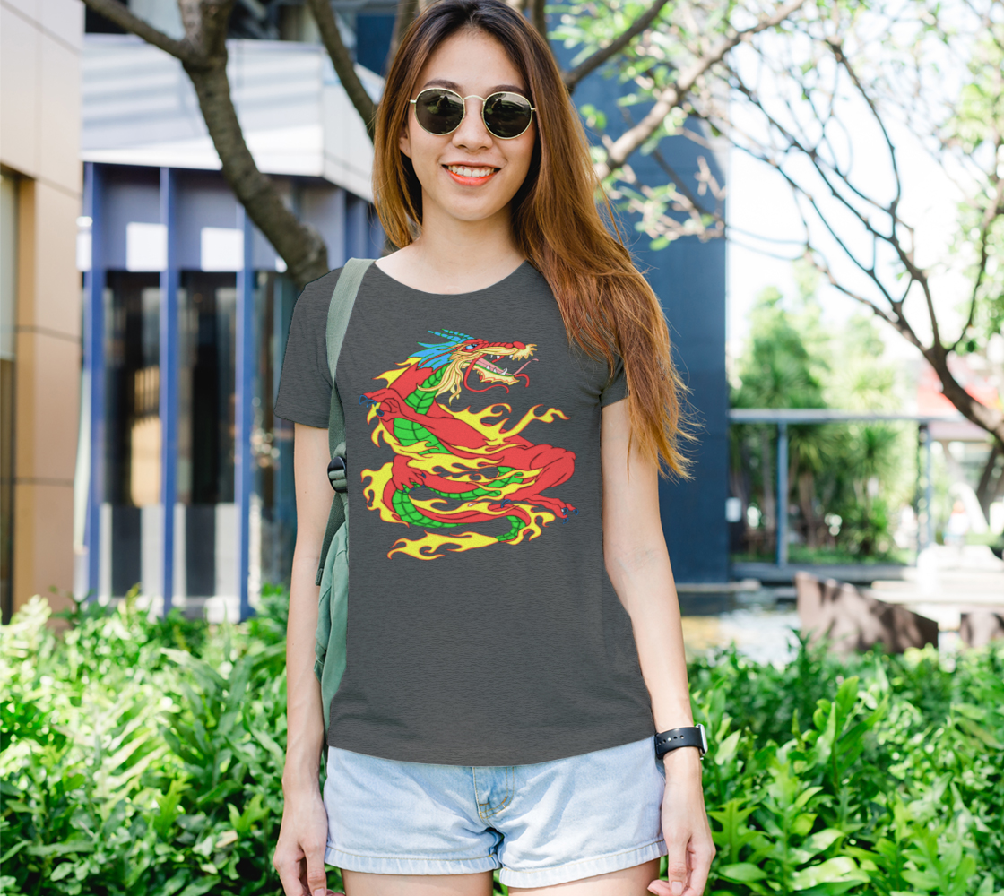 Red Chinese Dragon preview