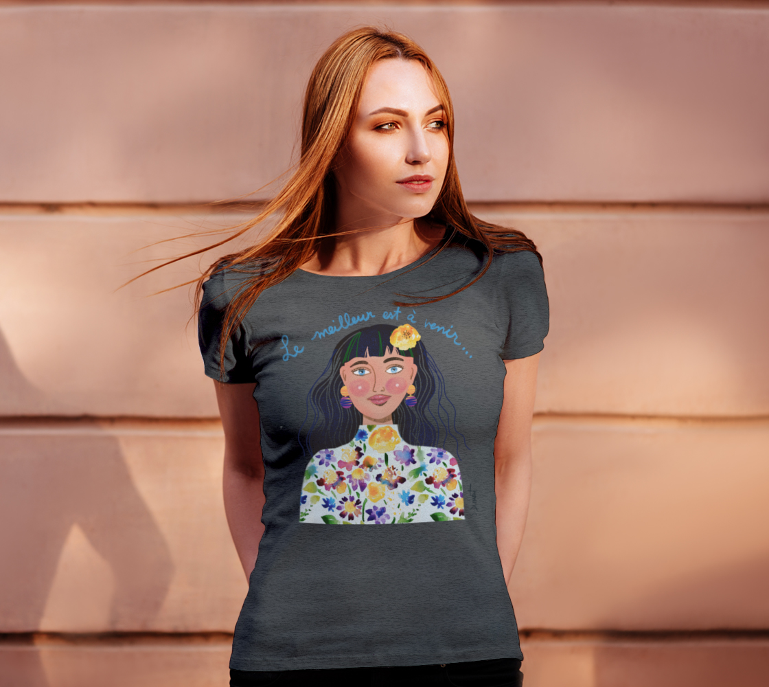 Tee-shirt le meilleur est à venir 2 preview #4