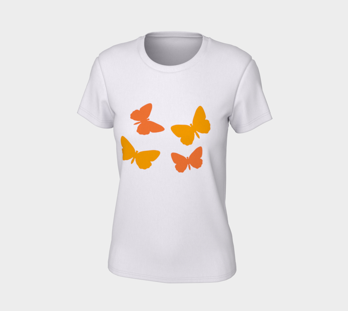 Orange Butterflies preview #7