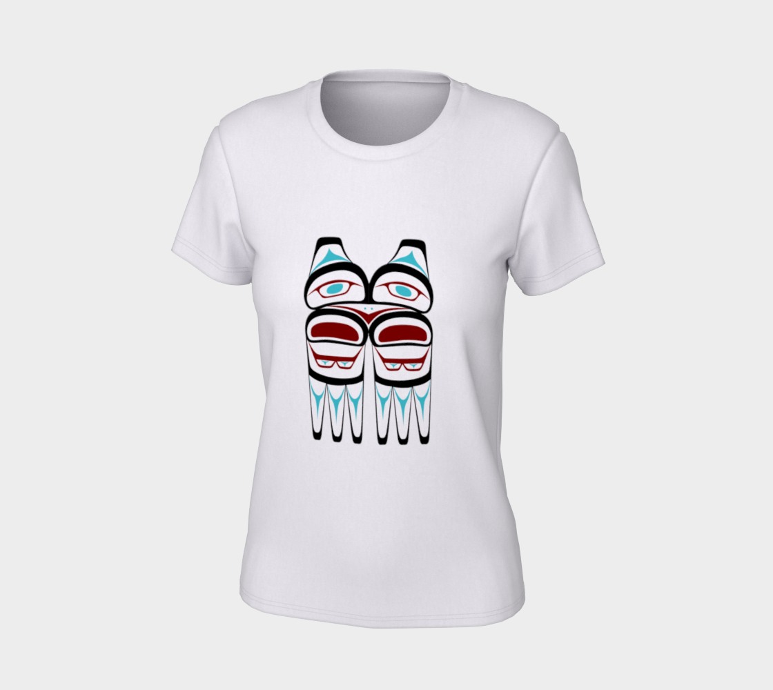Northwest Native Owl T Formline Art Mid-size Print Area preview #7