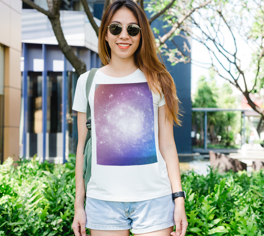 Aperçu de T-shirt femme Galaxie