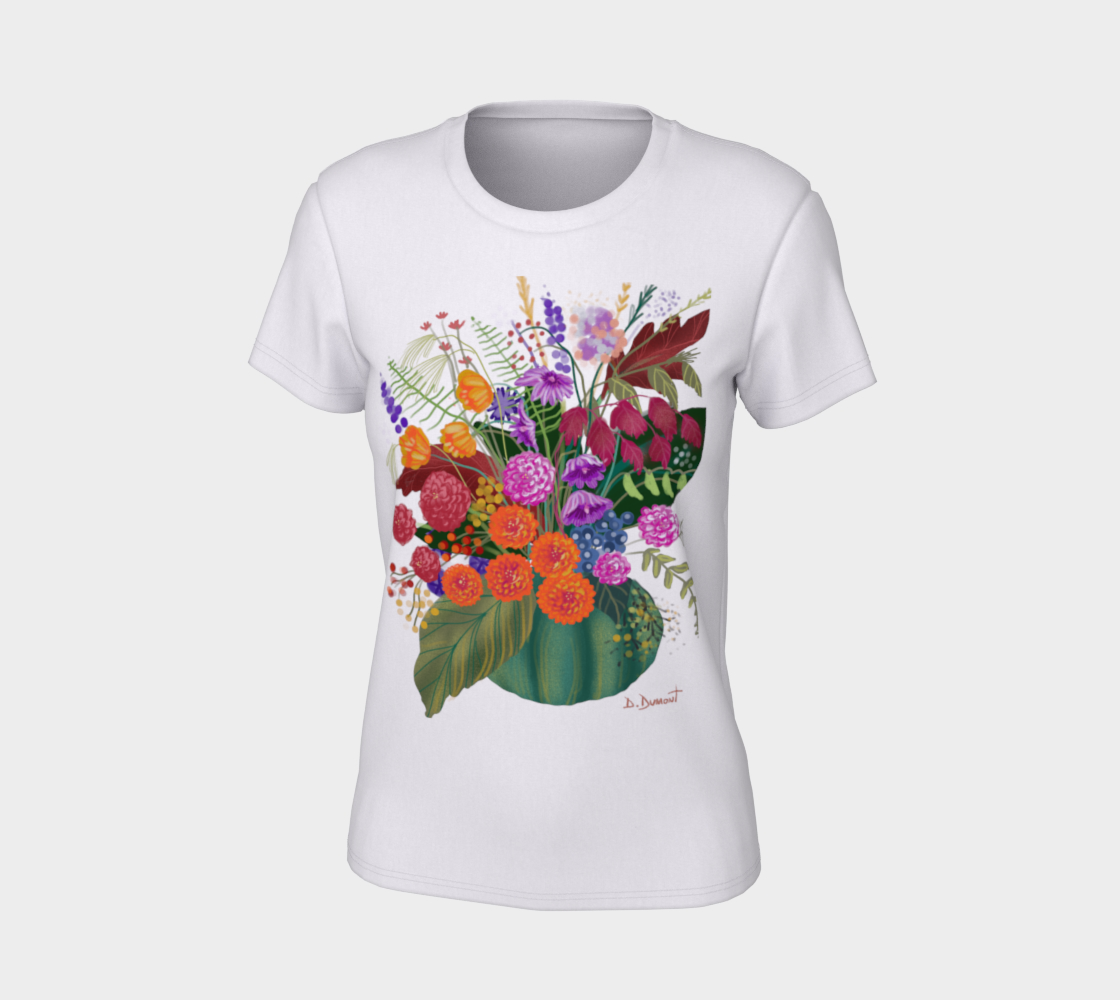 T-shirt femme Bouquet d’automne  preview #7