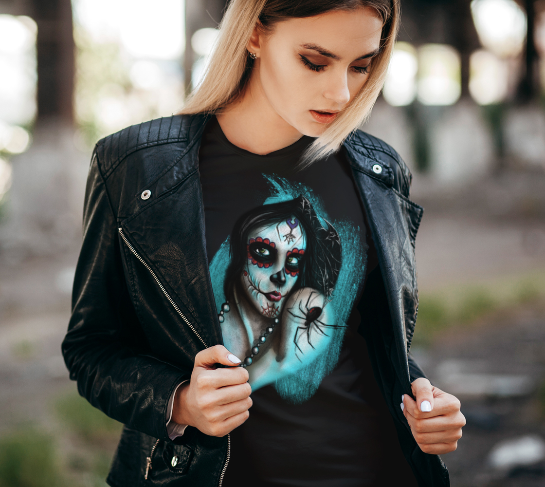 Day of The Dead Tattooed Spider Woman preview #2