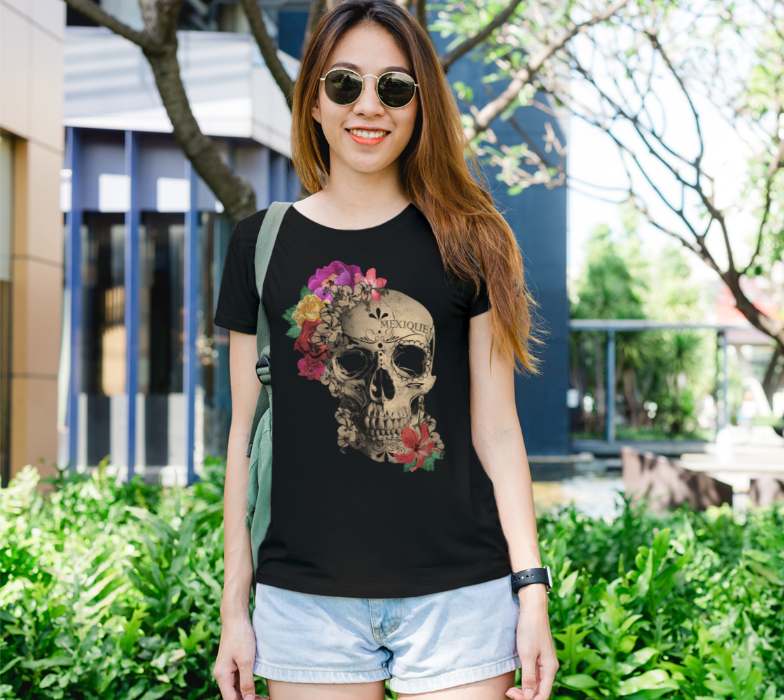 Day of the Dead Floral Skull preview