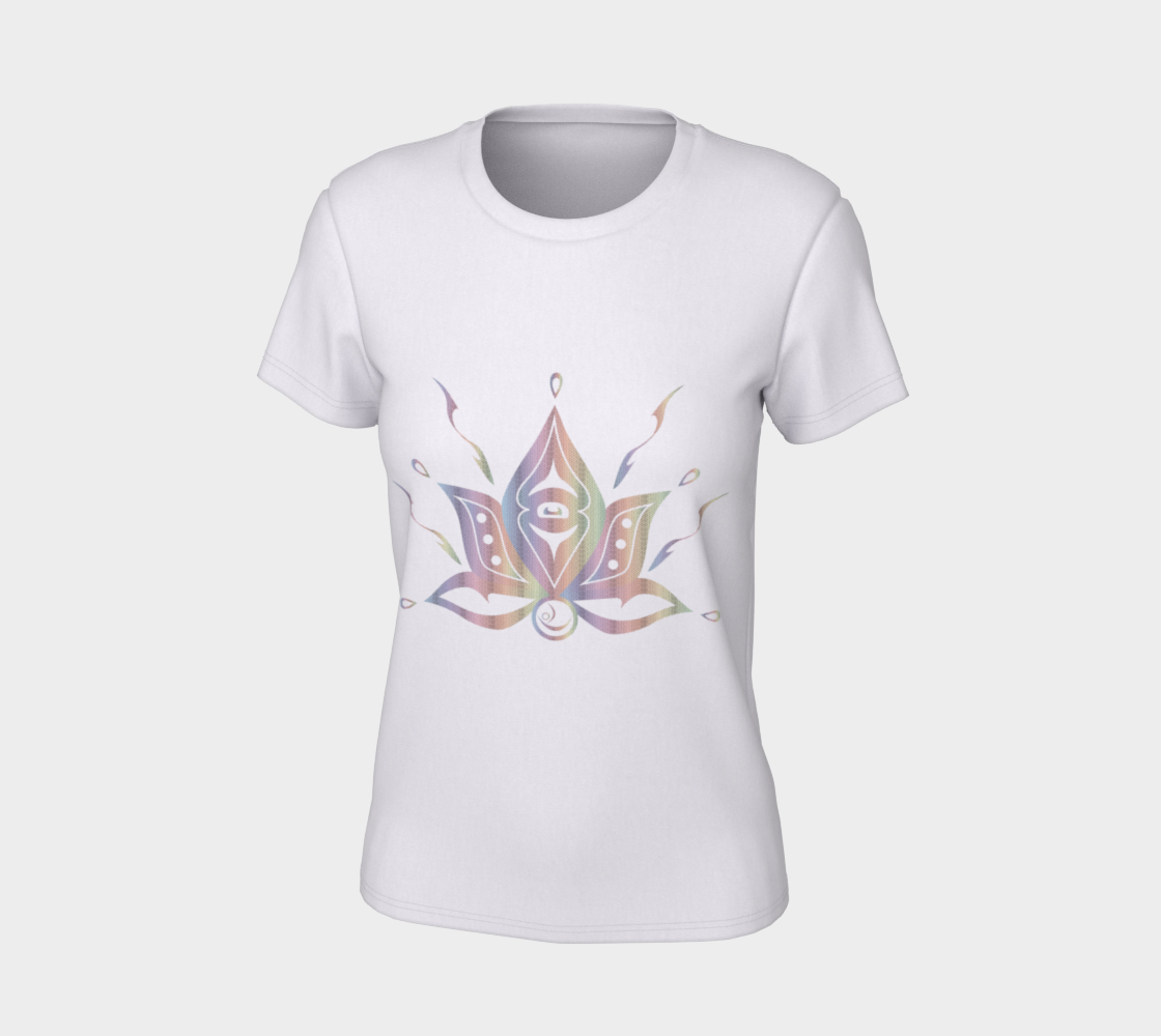 Aperçu de Radiate Lotus T-Shirt #7