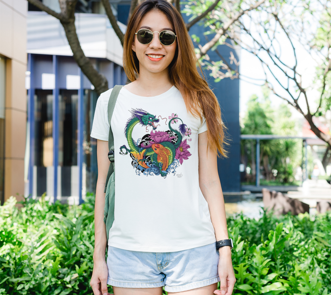 Water Dragon and Koi preview #1