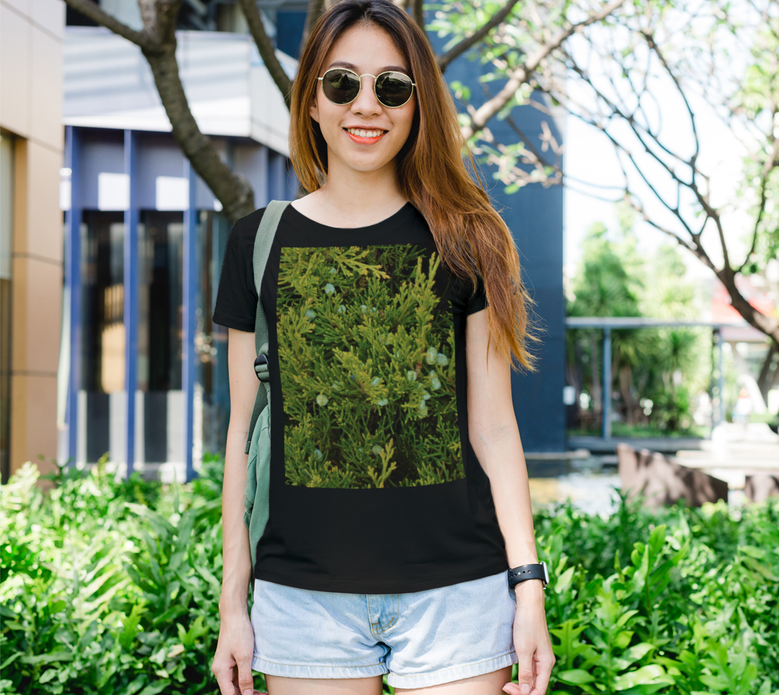 DTG Women's Tee Evergreen And Berries preview