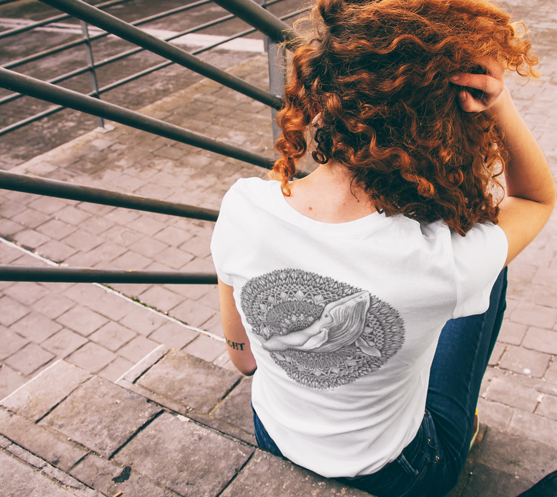 Women's Whale Tee preview #6