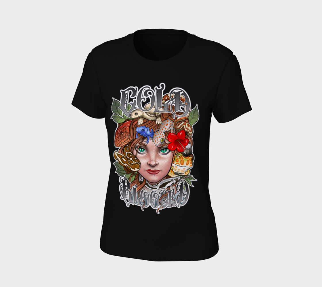 Cold Blooded Tattoo Design Women's T-Shirt thumbnail #8