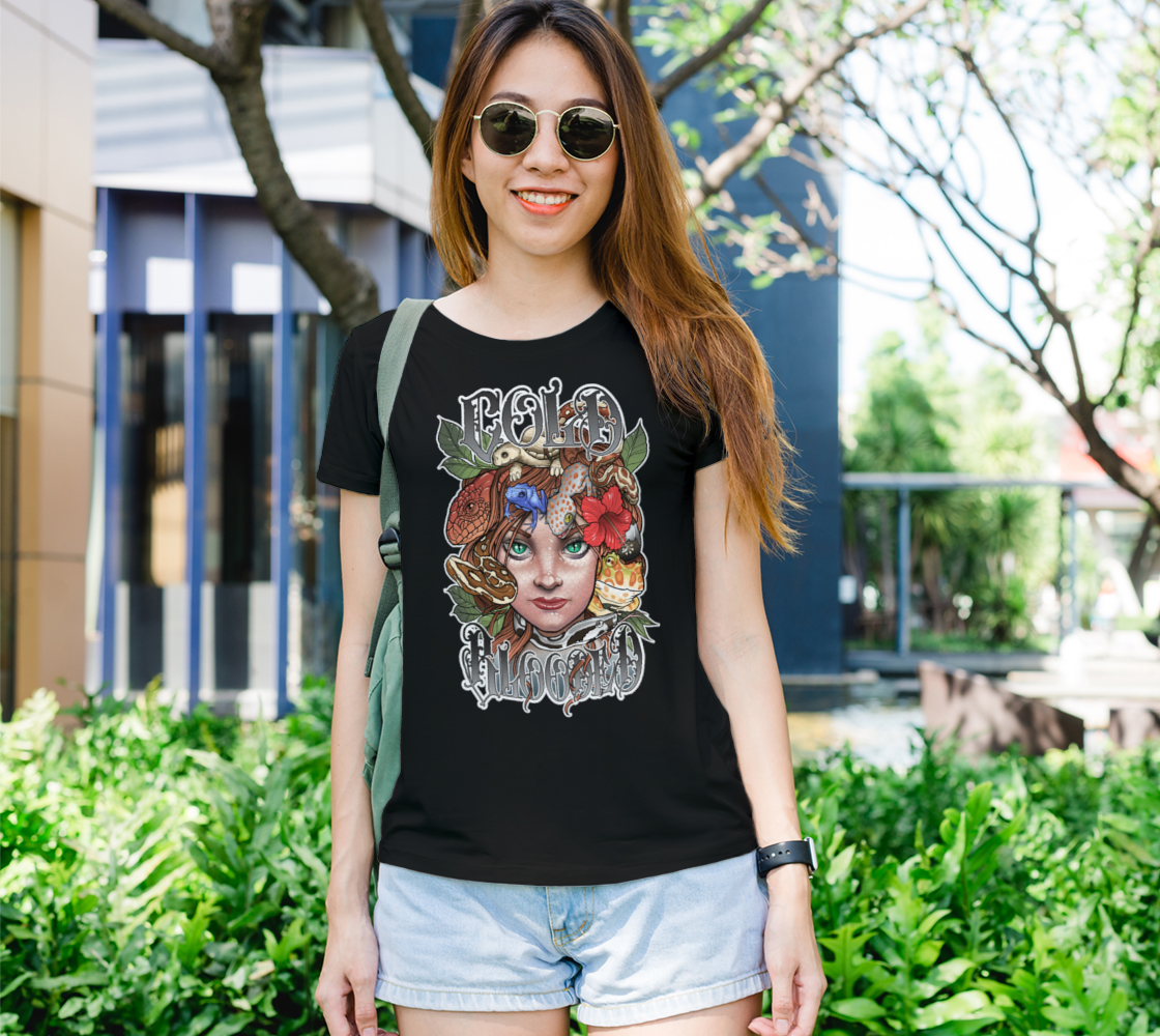 Cold Blooded Tattoo Design Women's T-Shirt preview #1
