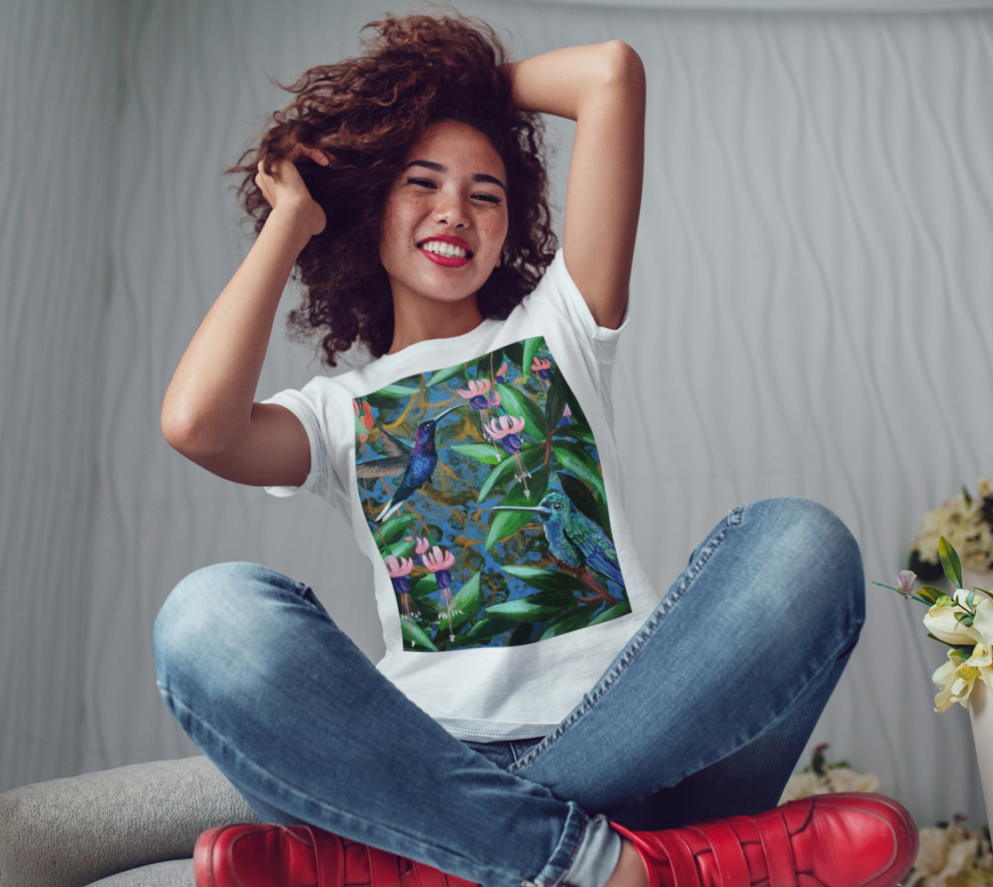 Hummingbird Woman's Tee B&C 6004 preview #3