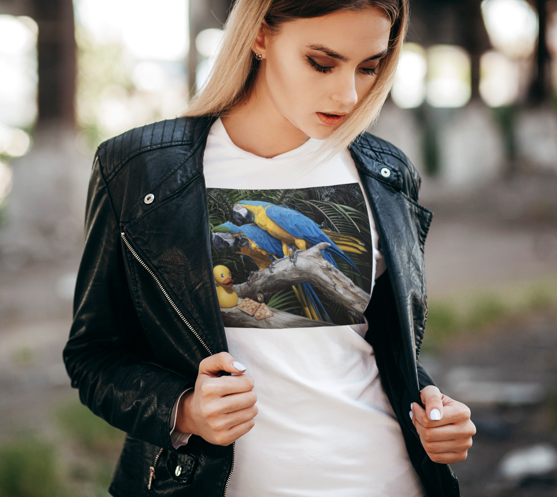 Polly Wanna Quaker Women's Tee preview #2