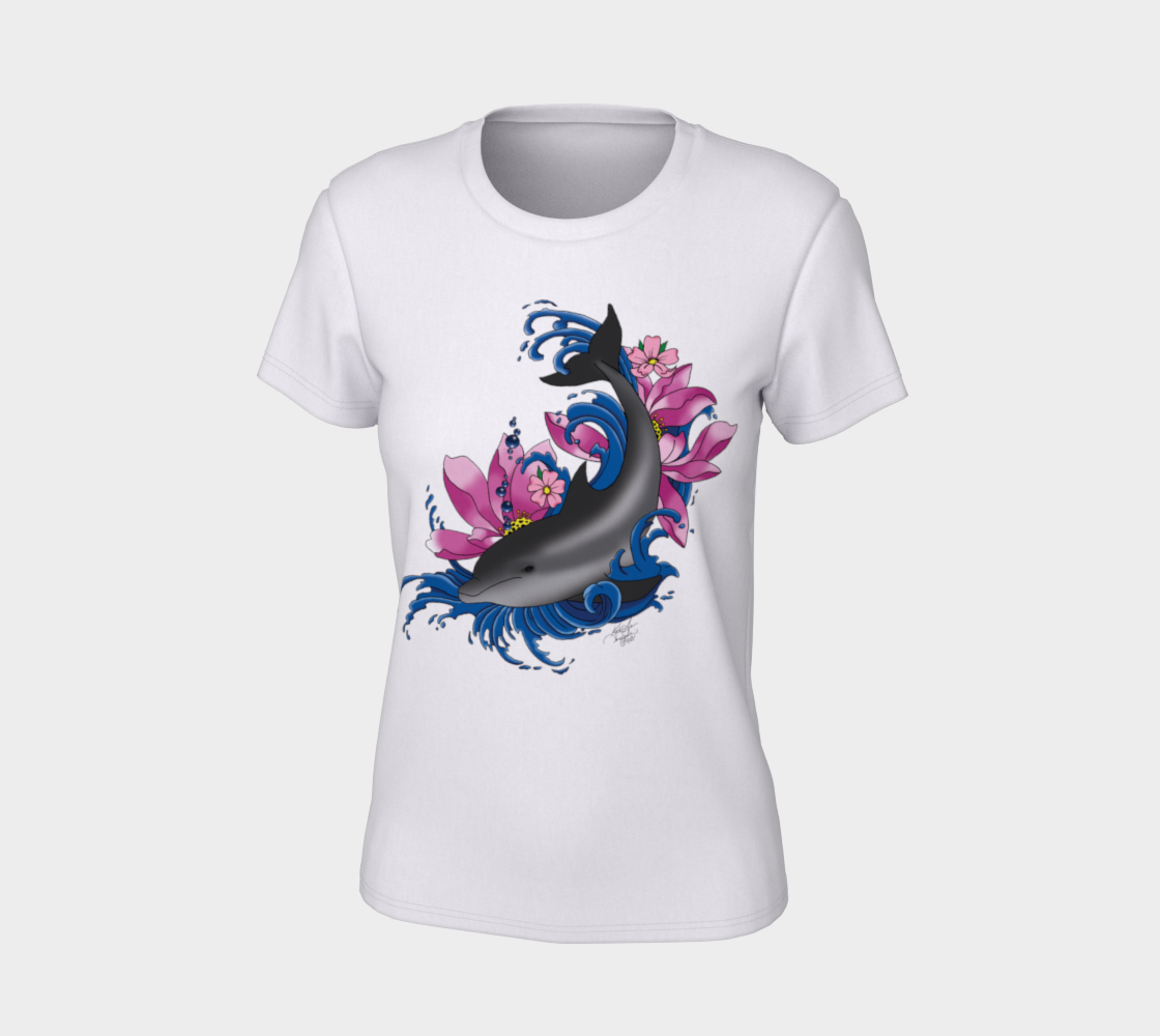 Dolphin and Cherry Blossoms preview #7