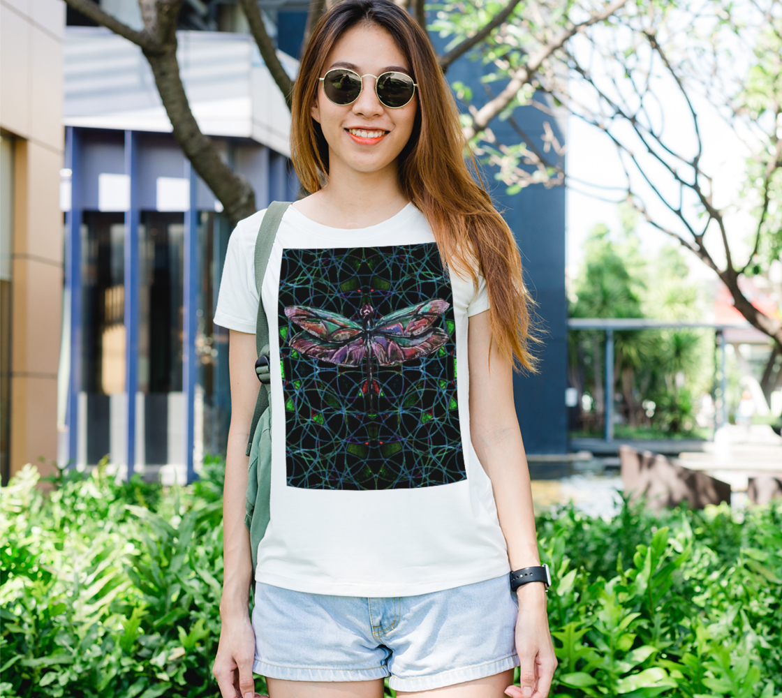 Mazie Dragonfly Woman's Tee preview