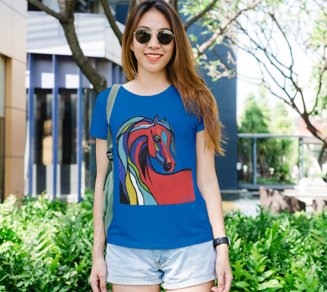 A Colorful Horse Women's Tee Shirt preview