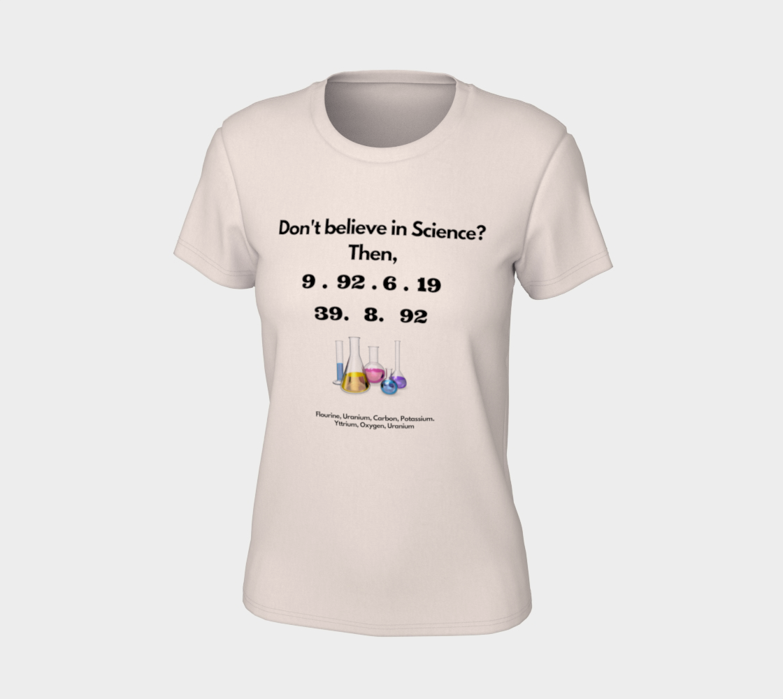 Don't believe in Science? Tee preview #7