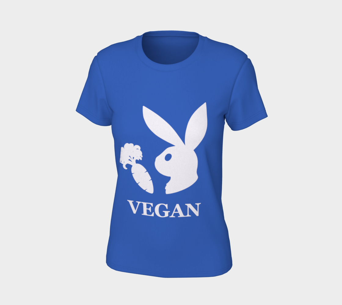 Vegan Bunny Womens Tee preview #7
