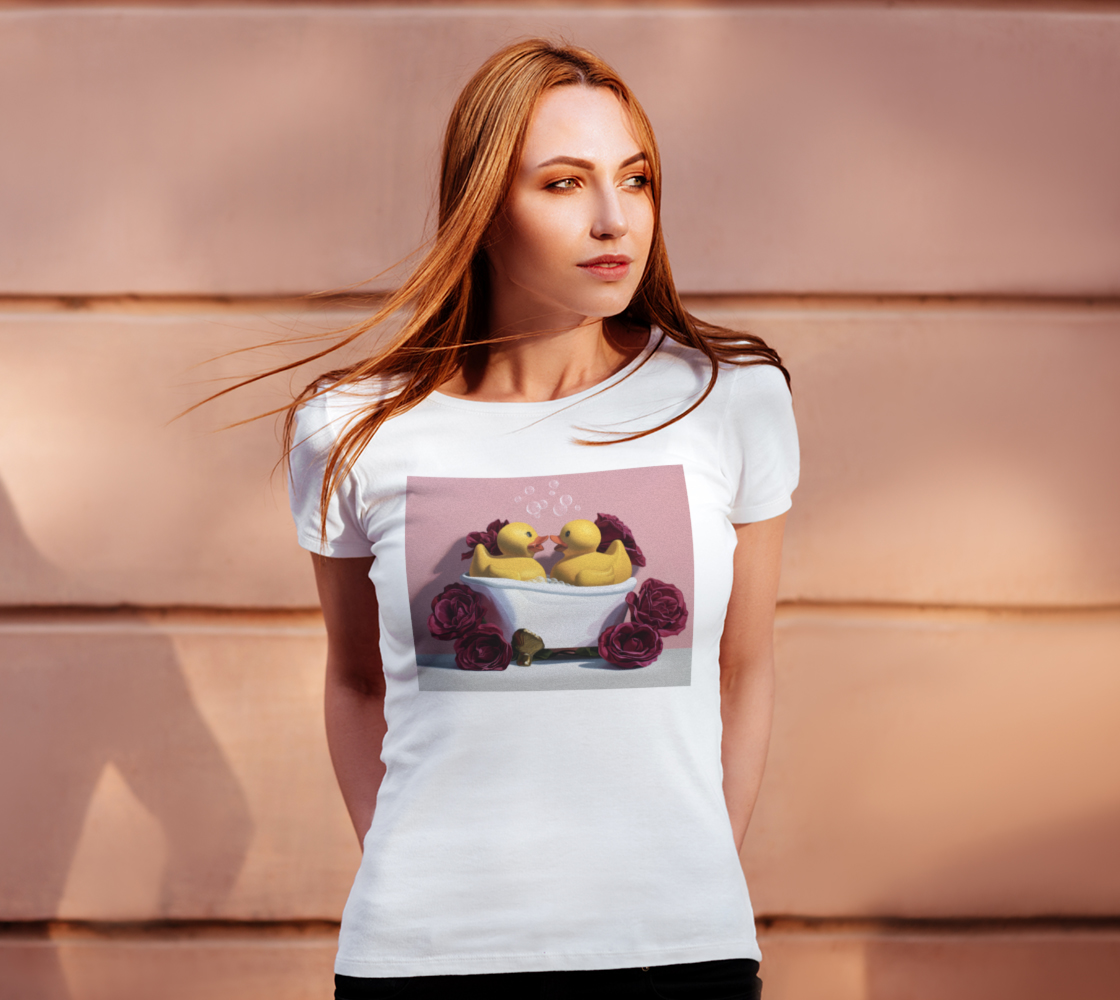 Love Birds (Pink) Women's Tee preview #4