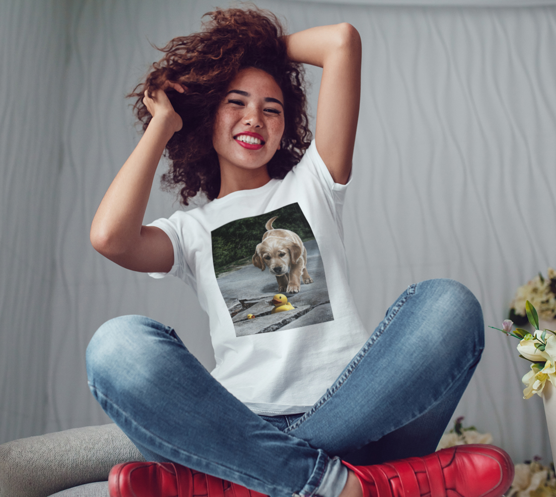 Quacks in the Sidewalk Women's Tee preview #3