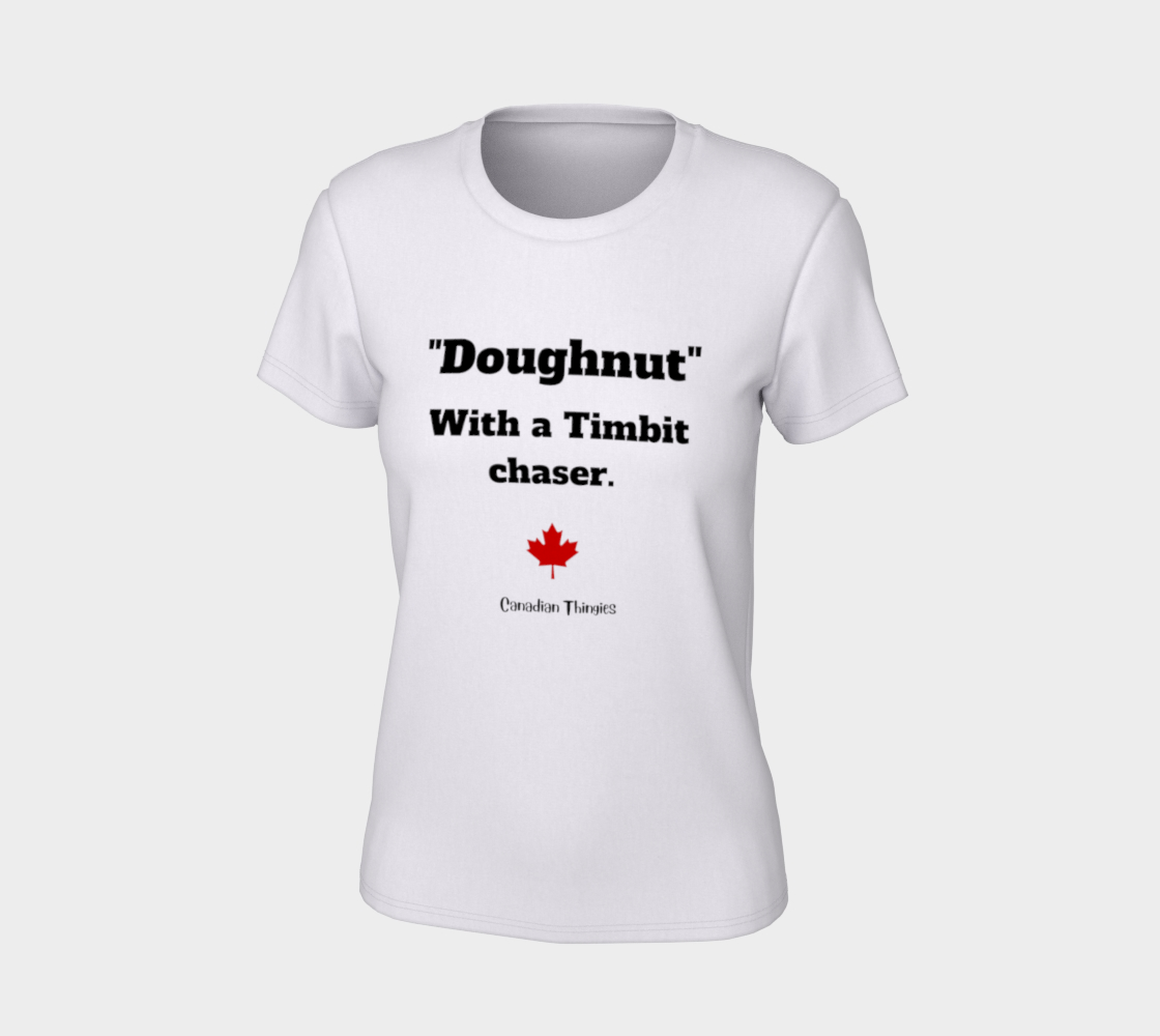 Doughnut with Timbit - Ladies T preview #7